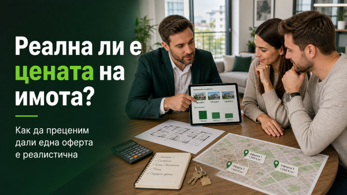 Как да разберем дали цената на един имот е реалистична?